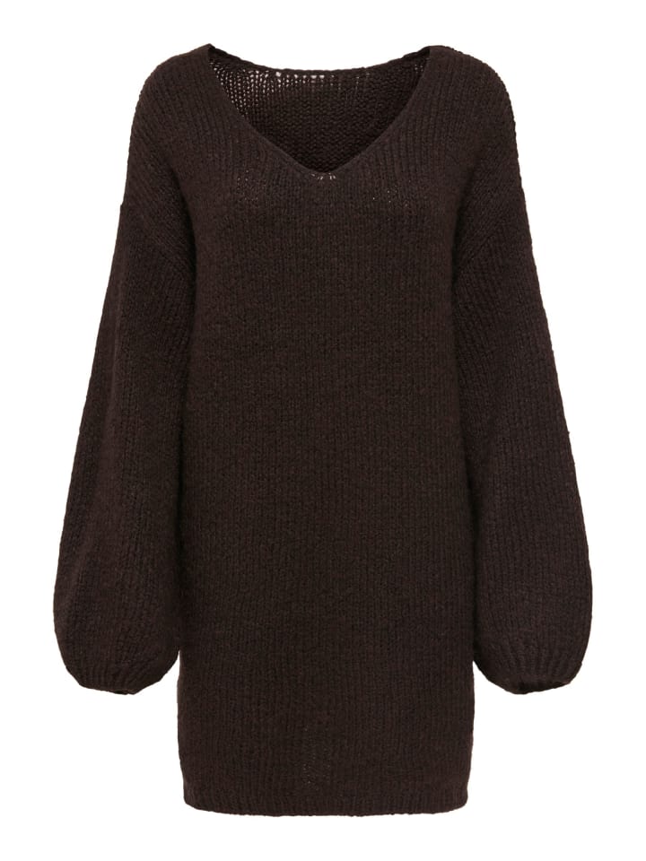 Strickkleid in Chocolate Torte