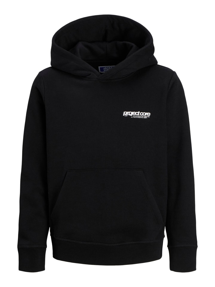 Kapuzenpullover in Black