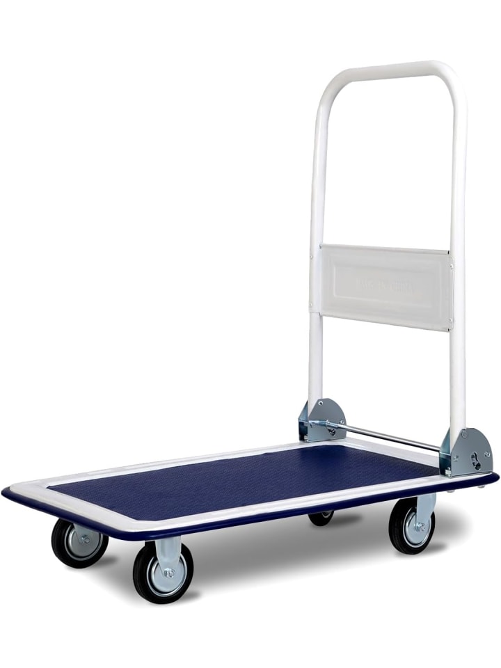 Transportwagen Klappbar bis zu 150 kg in Blau