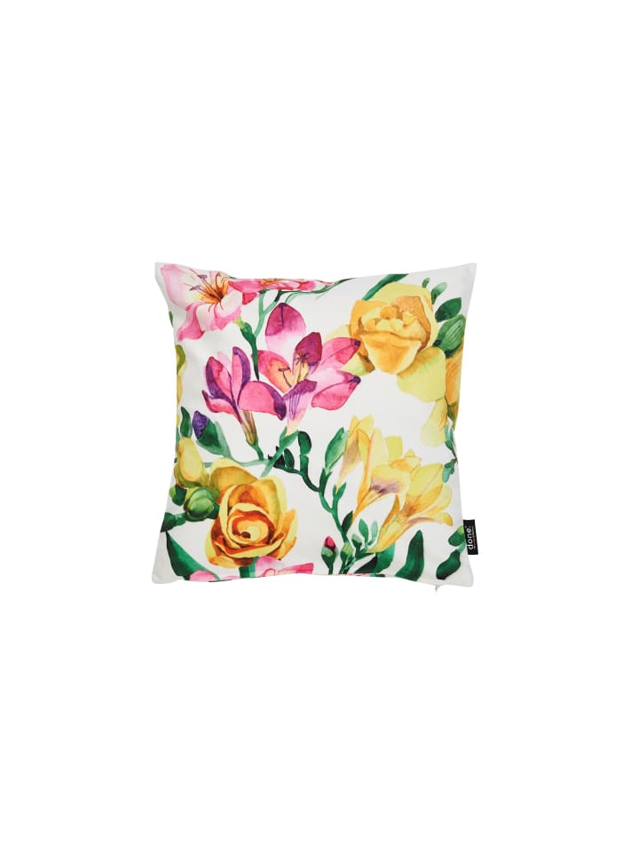 Kissenhülle Velour Print in Freesia