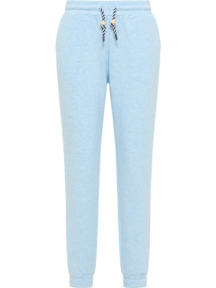 Damen Sweathose in Aqua Melange