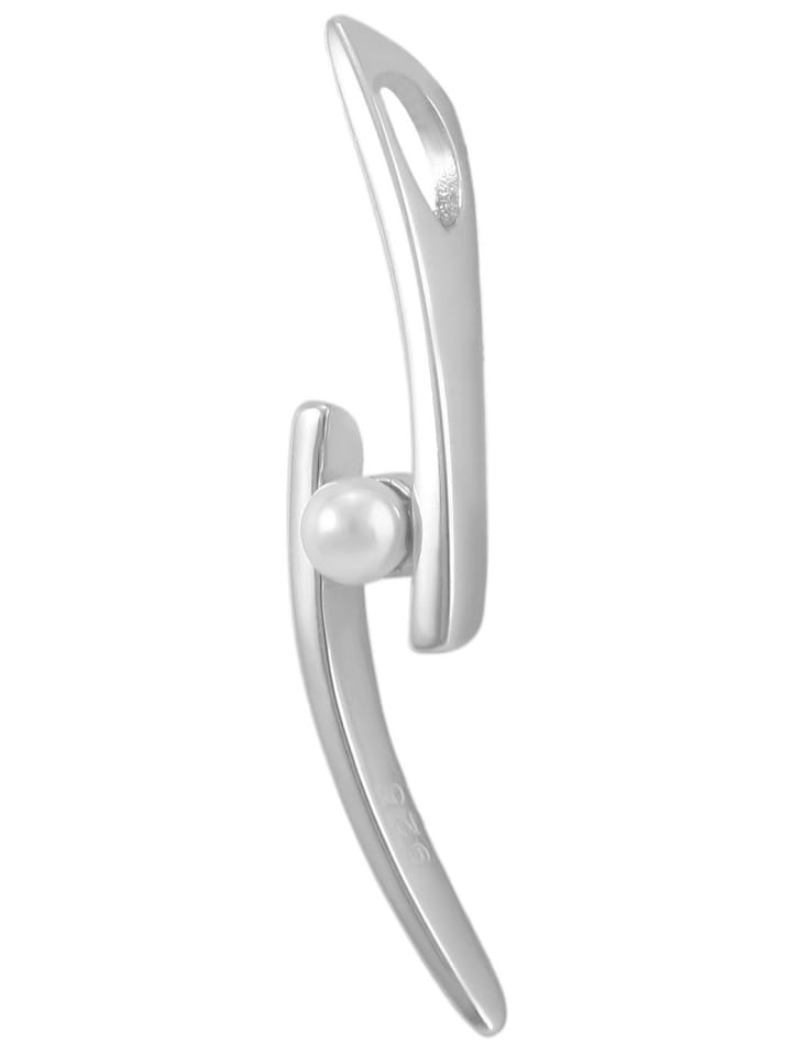 Damen Anhänger aus 925 Silber mit Perle in silber