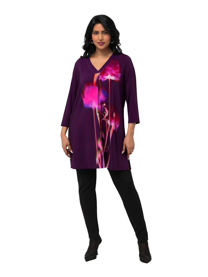 Shirt in dunkle pflaume