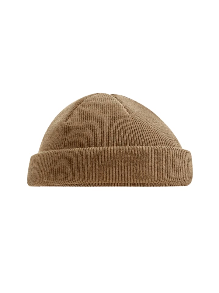Fisherman Beanie aus Polyester Unisex Mütze in Braun
