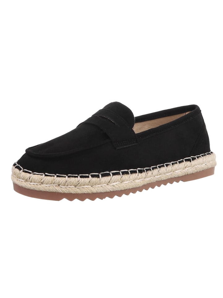 Halbschuh in Schwarz