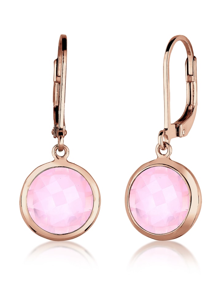 Ohrringe 925 Rosegold in Rosegold