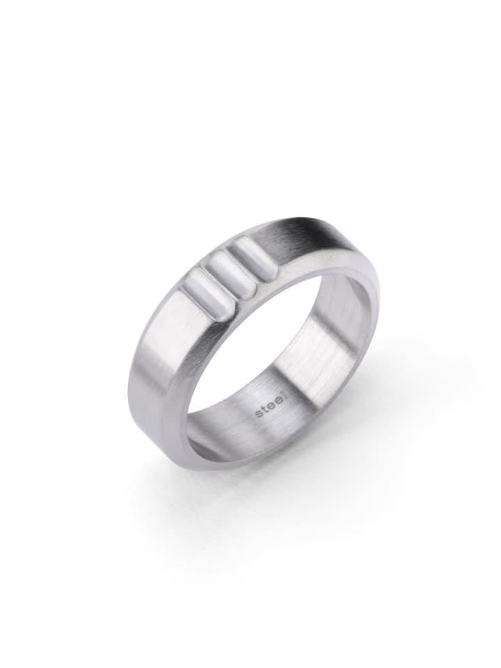 Ring Modern Masculinity in silber