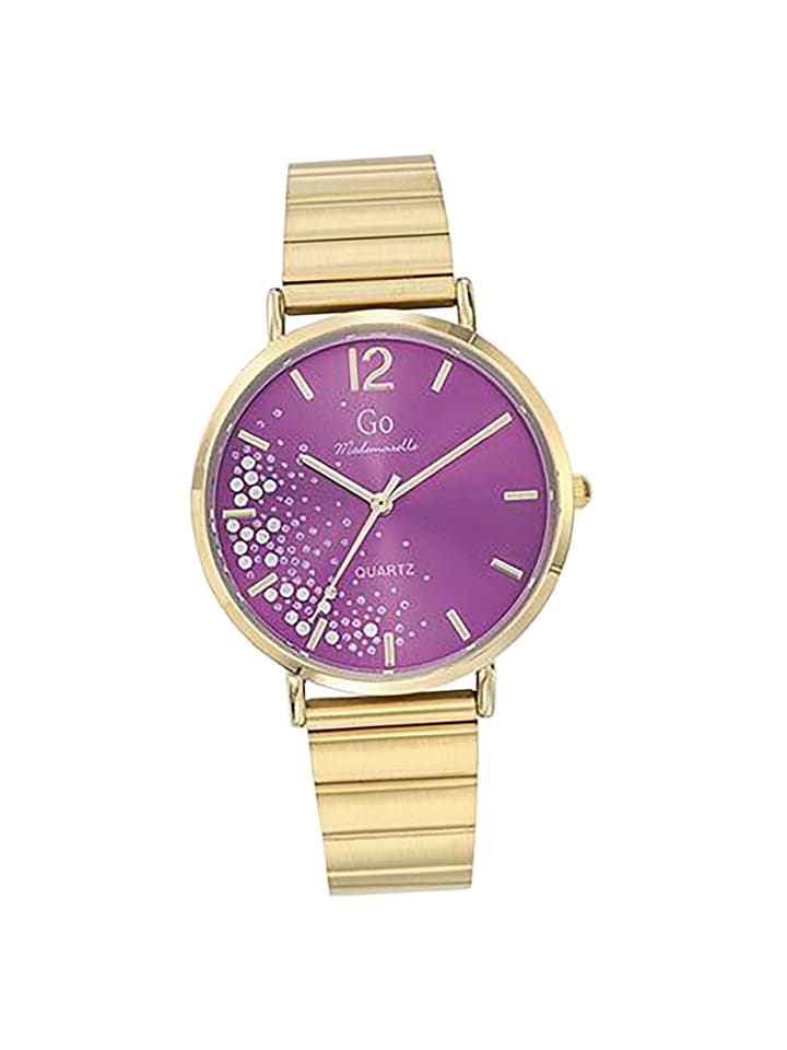 Armbanduhr-Analog gold mittel (ca. 36mm) Girl Only Mademoiselle