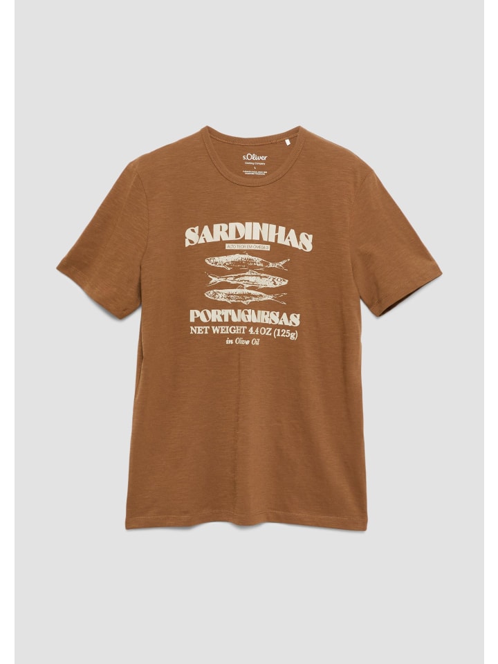T-Shirt in 89D4_braun