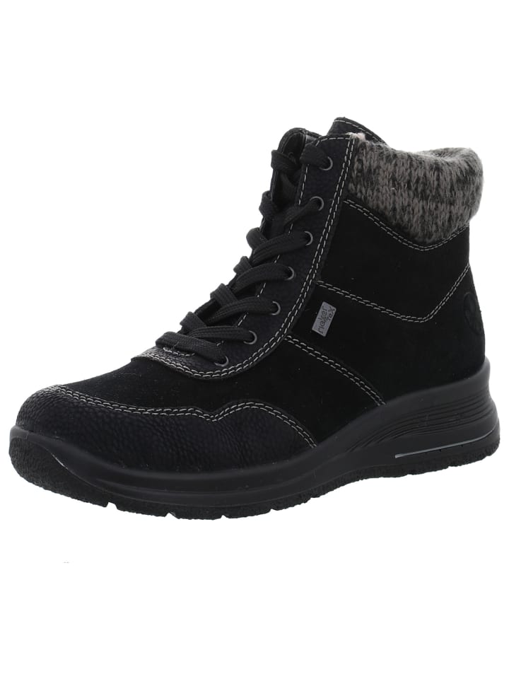 Klassische Stiefelette in schwarz