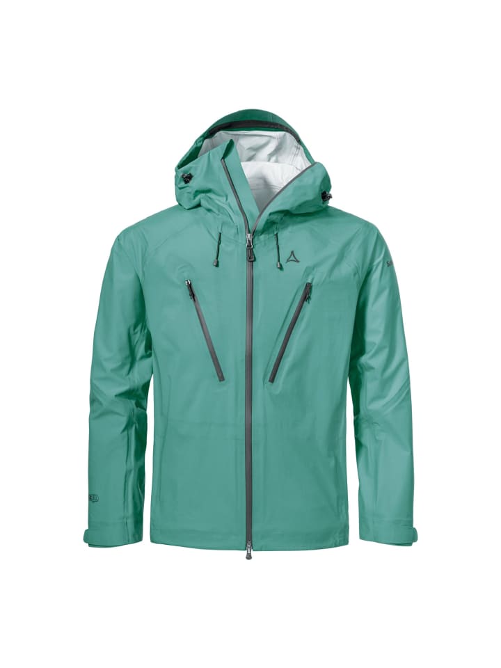Funktionsjacke Blaueis in türkis