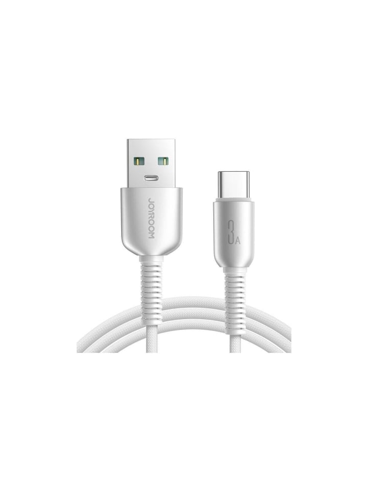 Joyroom Schnell-Ladekabel Cutting-Edge 3A USB-C Kabel 1.2m grau