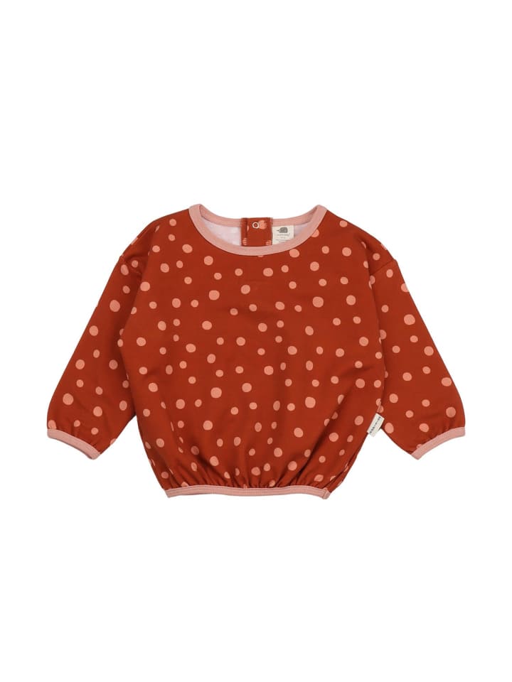 Sweatshirt Brown Dots-Sweatshirt