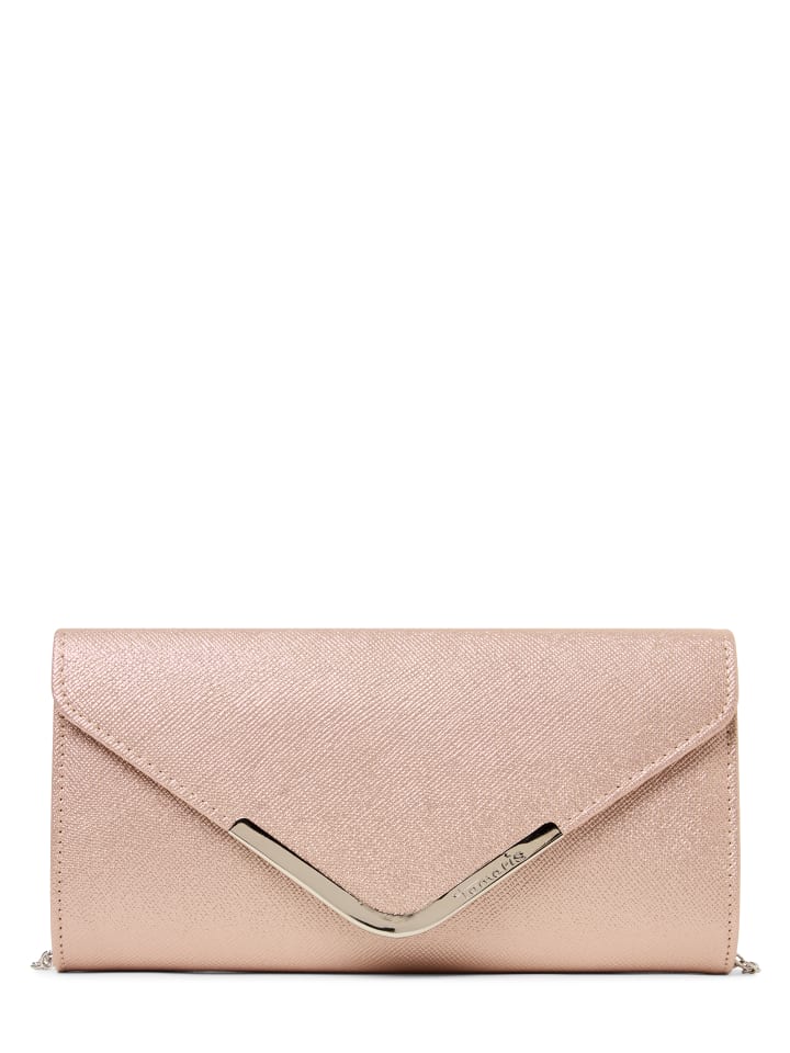 Abendtasche Amalia in roségold - 0001
