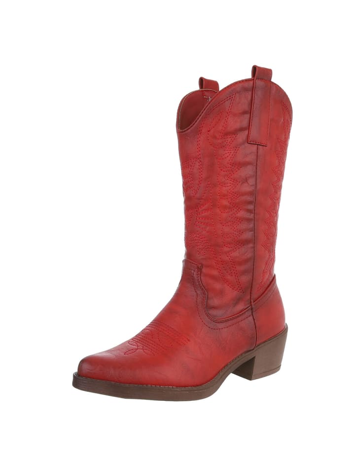 High Heel in Rot