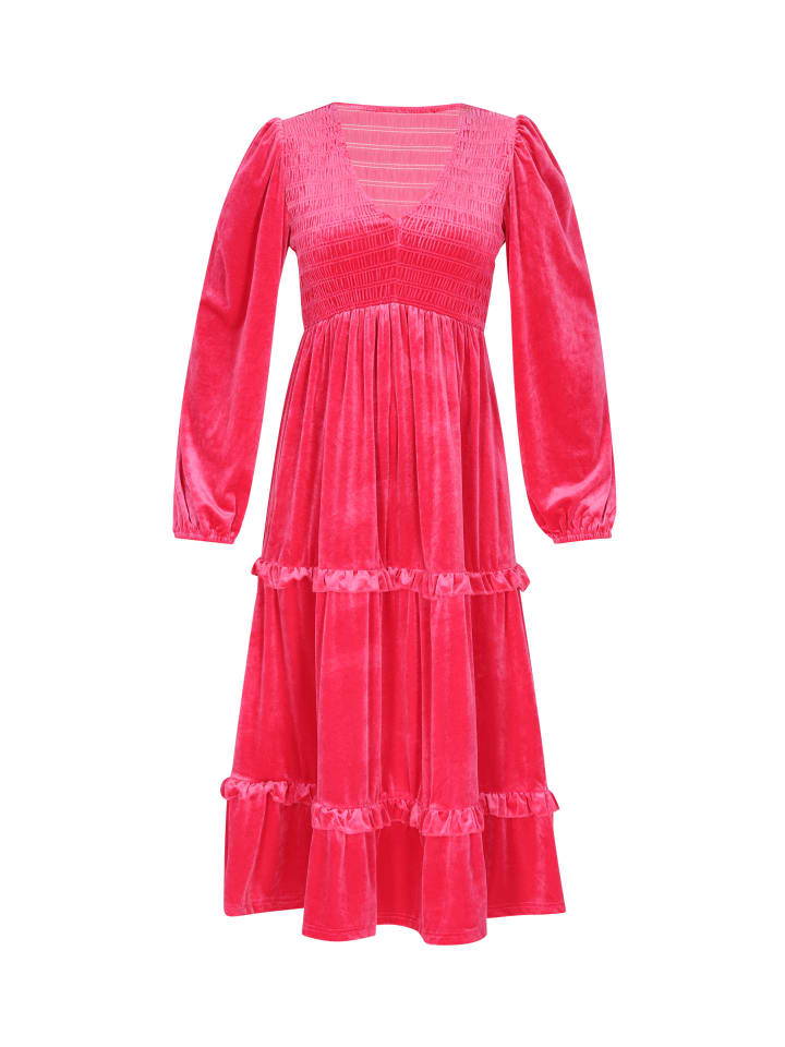 Women Dress in pink