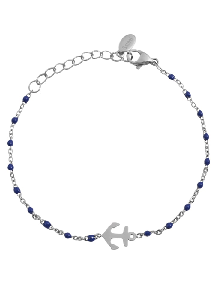 Damen Armband aus Edelstahl 15 cm in silber