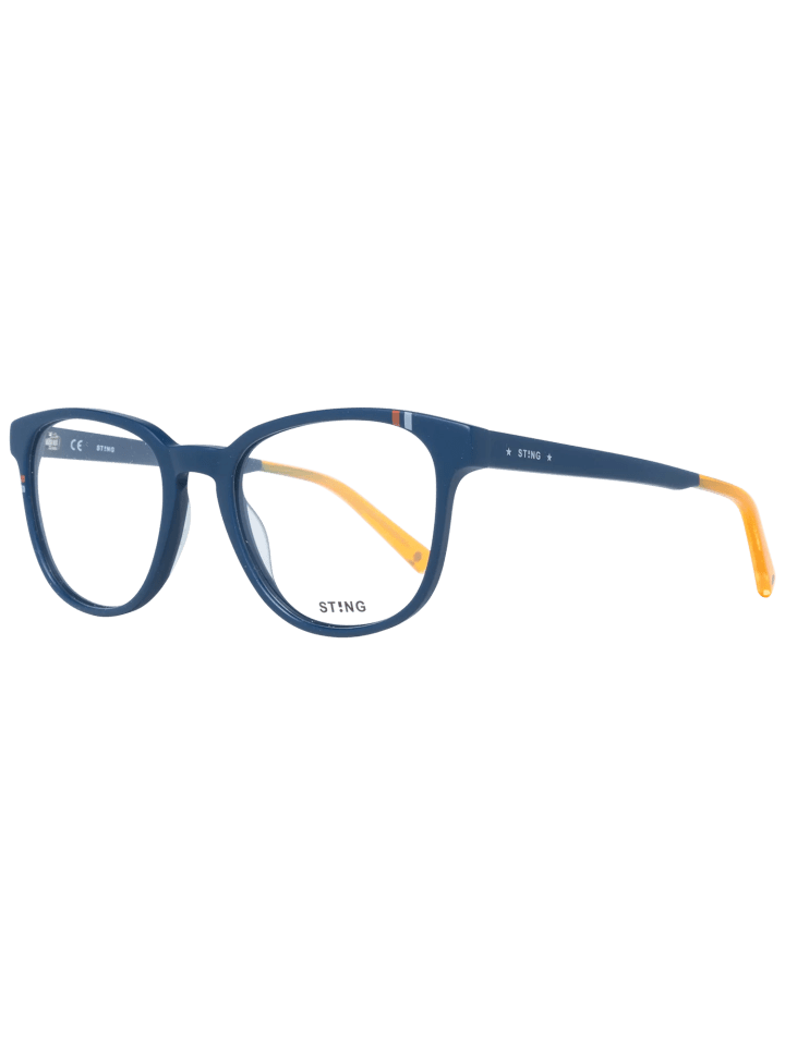 Unisex Optische Fassungen Trapez Blau