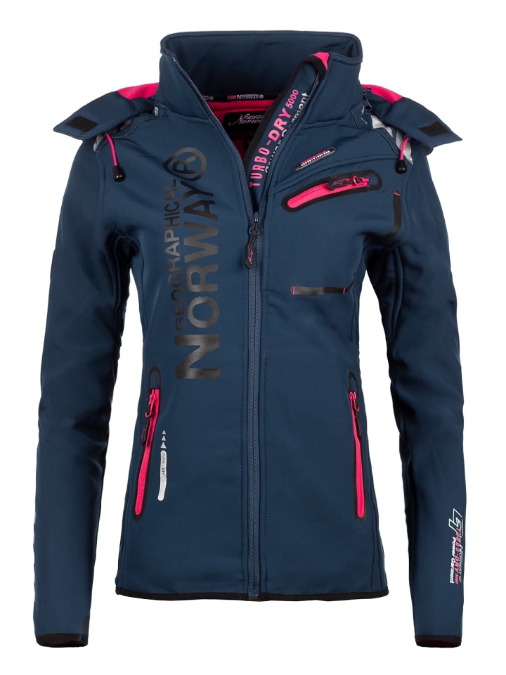 Damen Regular Fit Allwetterjacke in Navy