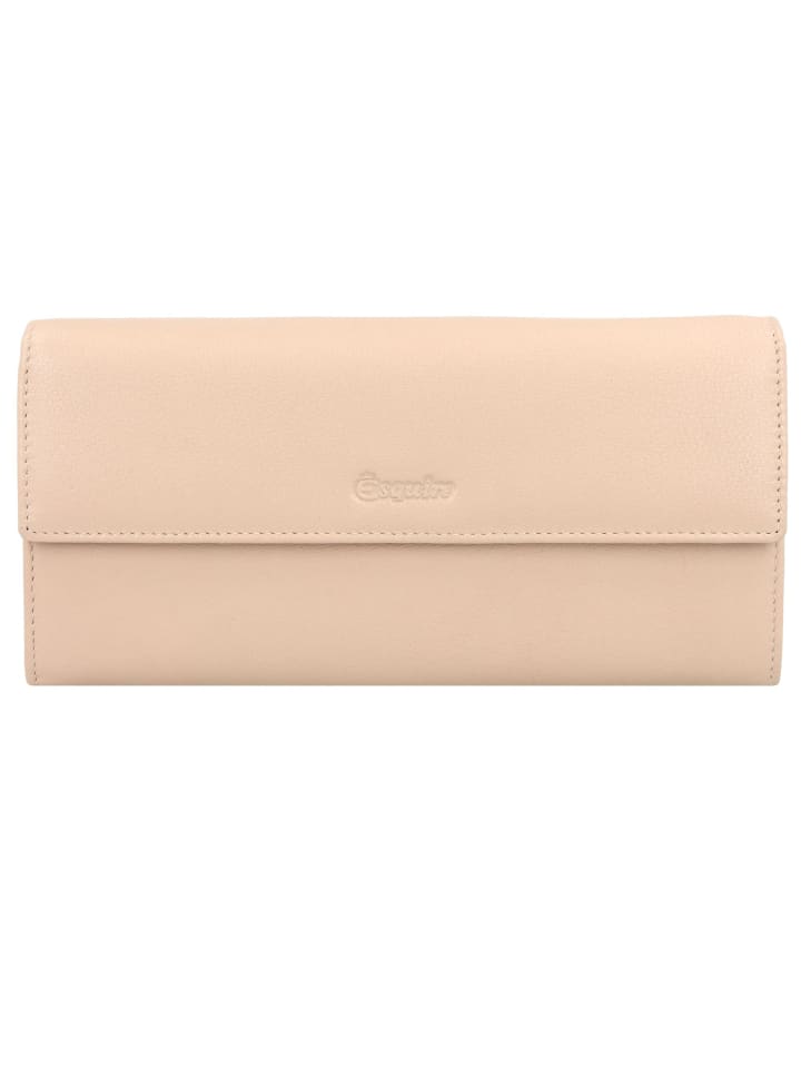 Viktoria Geldbörse RFID Leder 18,5 cm coffee
