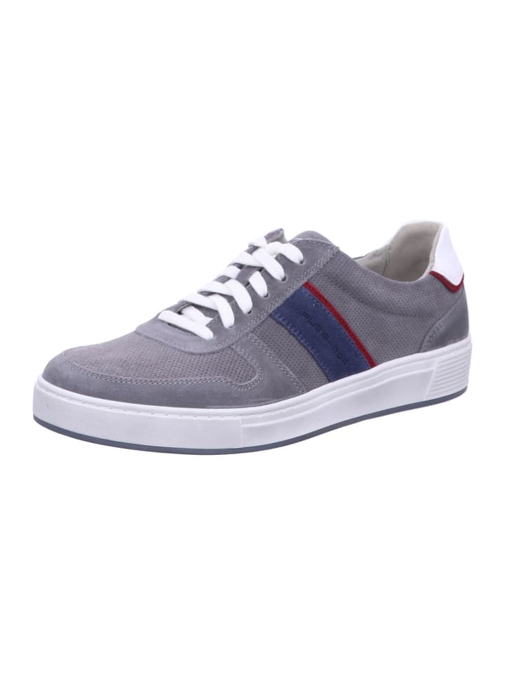 Schnürschuh in grau