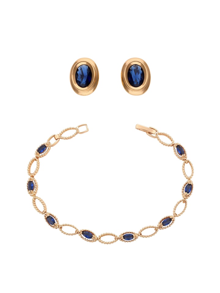 Women Jewelry Set in gold