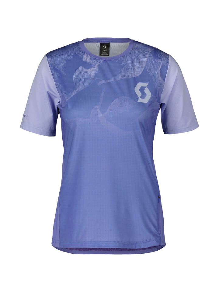 W TRAIL VERTIC S/SL SHIRT in Blau