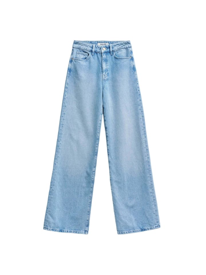 Jeans Wide - Wide Leg - in Light Wash
