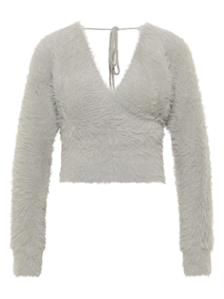 Damen Strickpullover in Grau