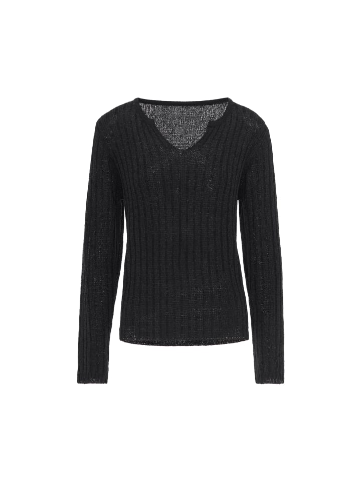 Women Pullover in BLACK