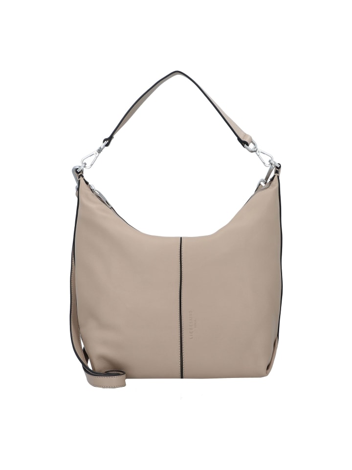 Paris Umhängetasche Leder 38 cm stone