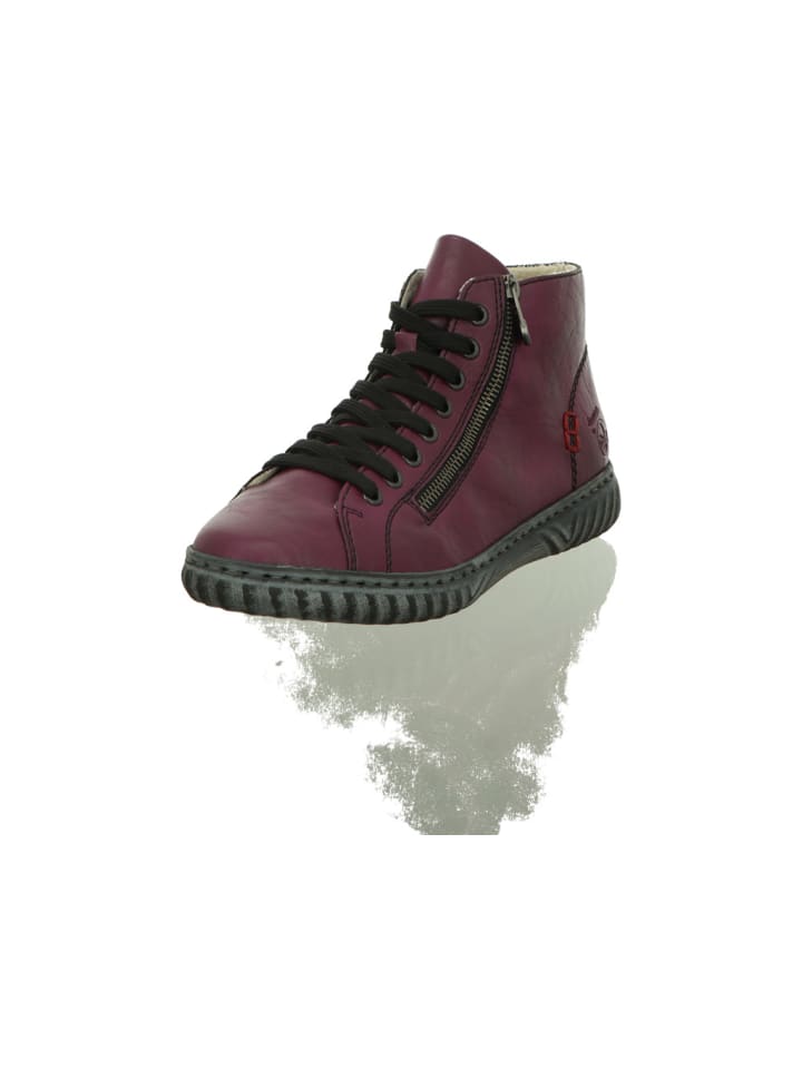 Stiefel in lila