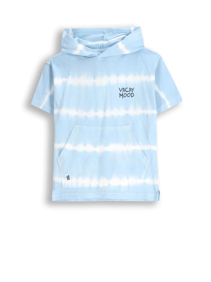 T-Shirt mit kurzen Ärmeln in blau