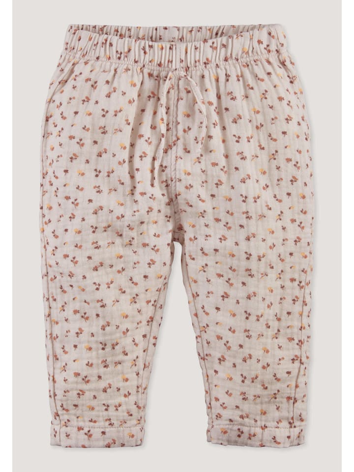 Musselin Hose Regular in sonnenapricot