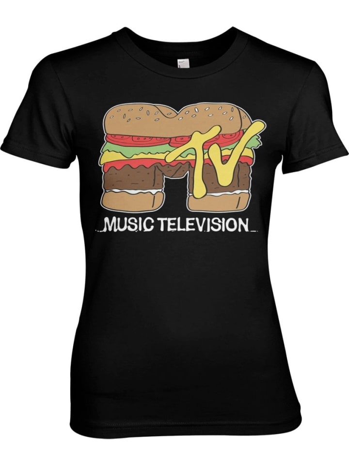 Shirt in Schwarz