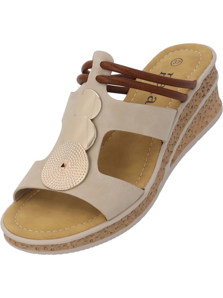 Sandaletten Siolma in Beige