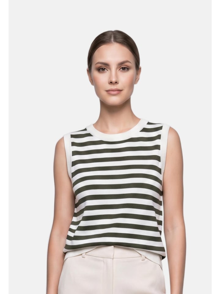 Top in VERDE MILITARE