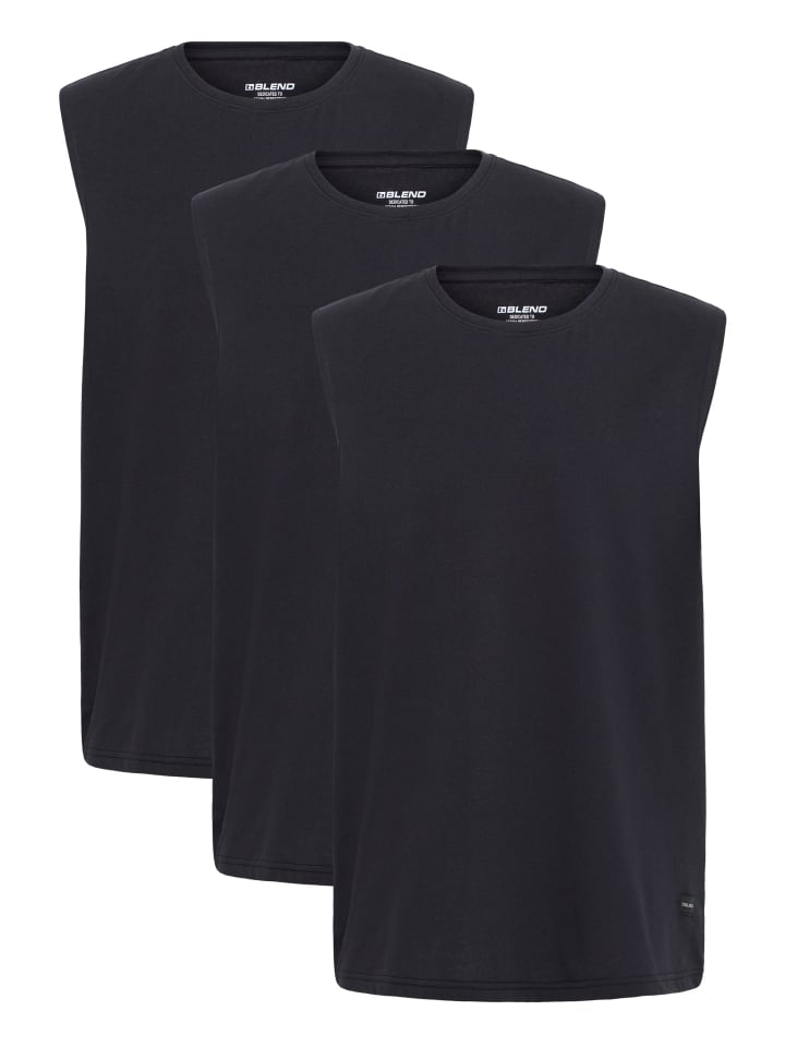 Tanktop BHTank Top 3er-Pack in Schwarz
