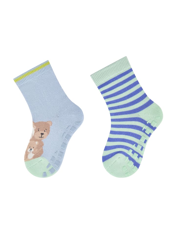 ABS Socken 2er-Pack Bär