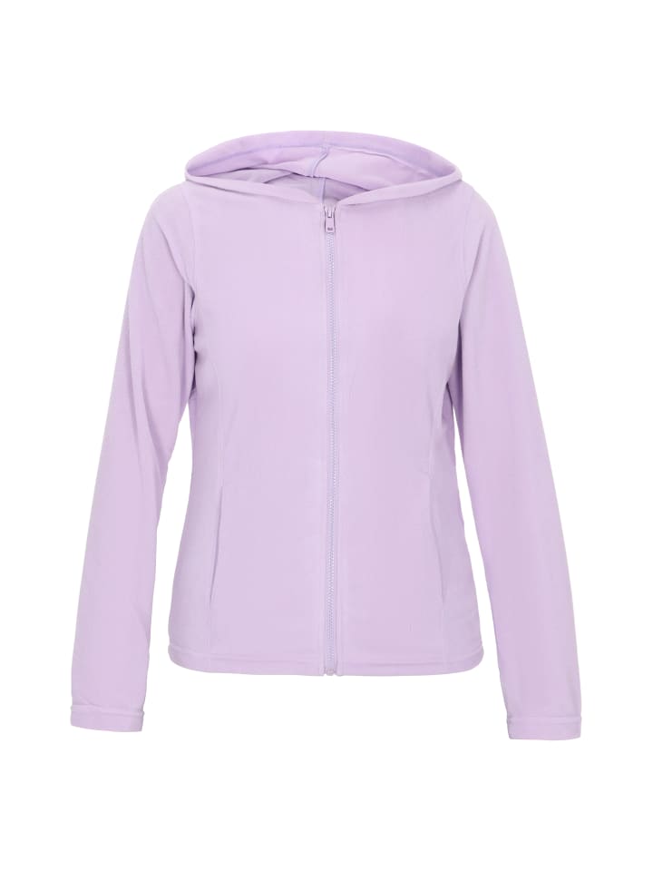 Damen Fleecejacke in Hellviolett