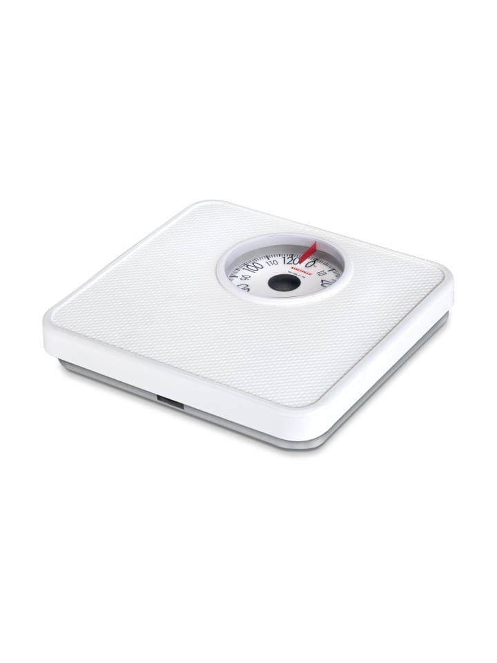 Personenwaage Tempo White weiß silber 27,0 x 28,8 x 5,7 cm