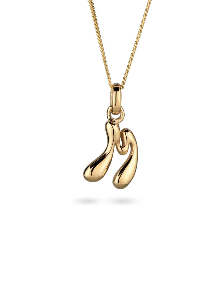 Halskette 925 Sterling Silber in Gold