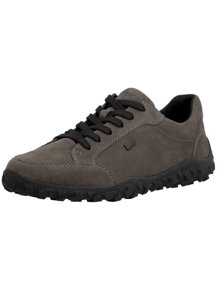 Komfort Schnürschuh in schwarz
