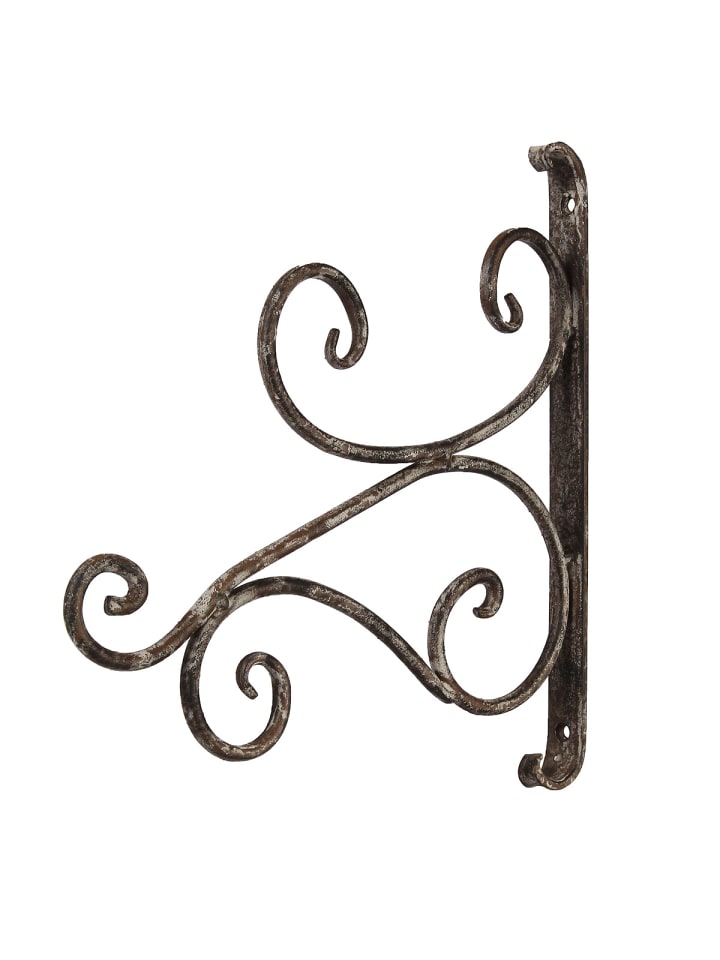 Wandhaken - antikgrau 28cm in antikgrau