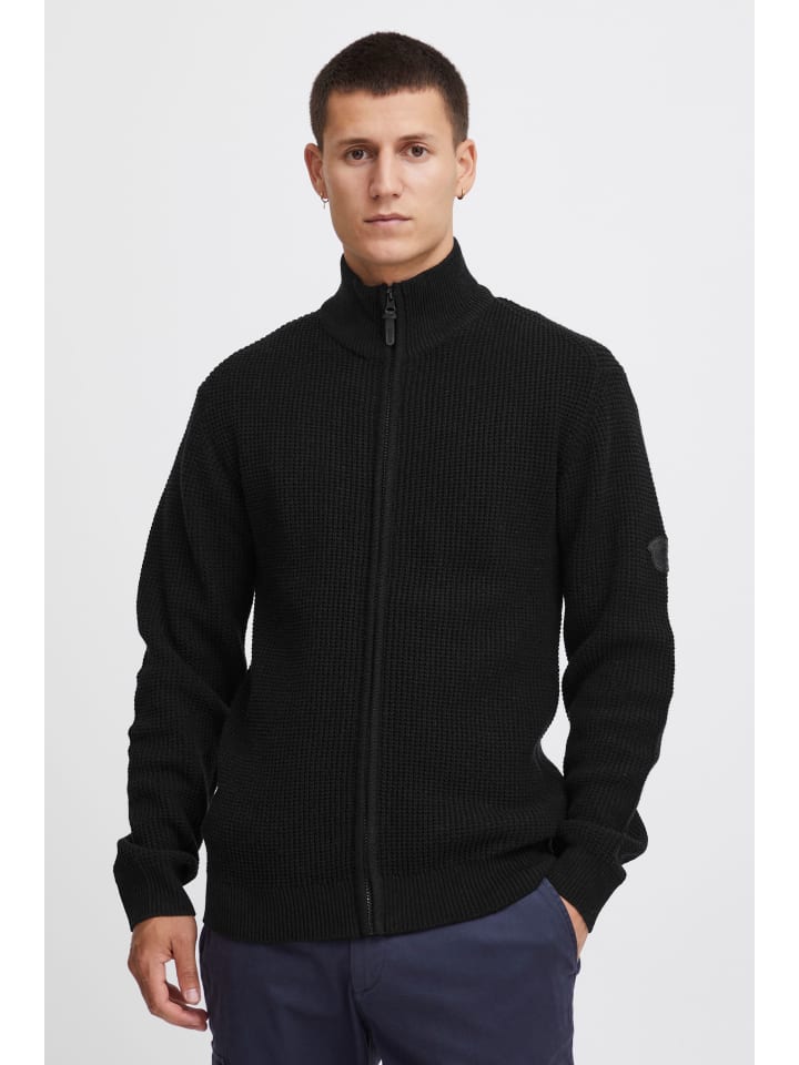 Strickjacke IDRevil in Schwarz