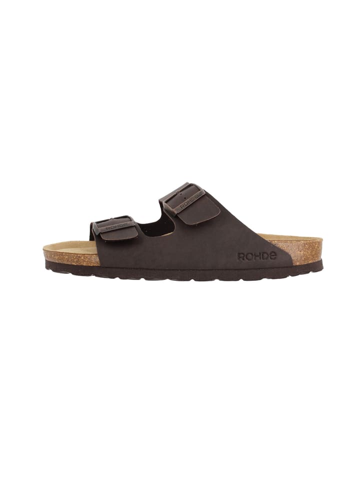 Pantoletten Grado in Mocca