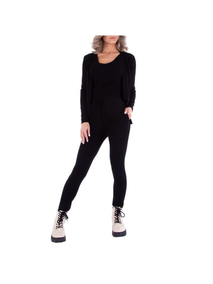 Jumpsuit & Zweiteiler in Schwarz