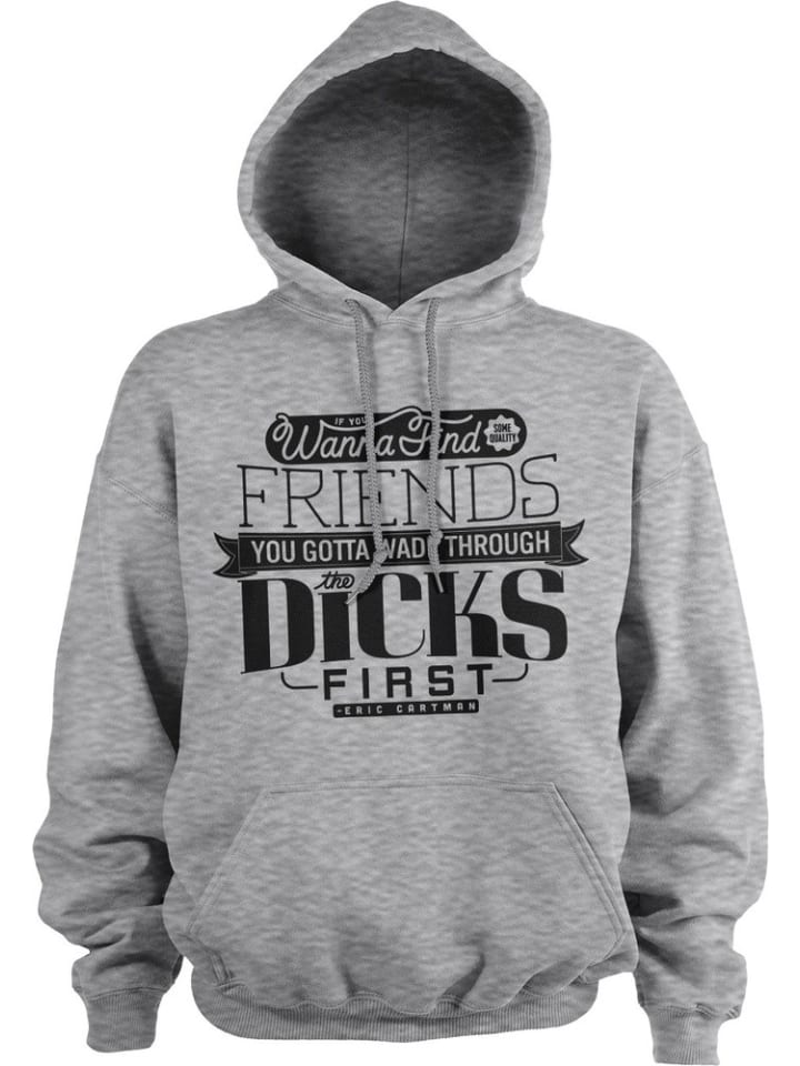 Hoodie in Grau