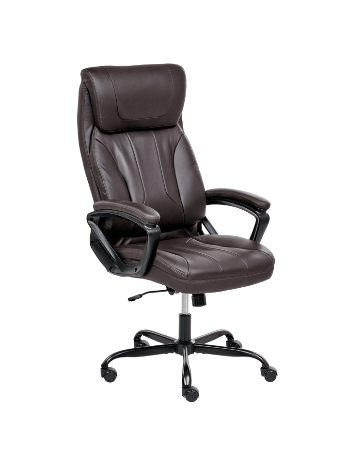 Chefsessel PROUD in Braun/Schwarz - (W) 66 x (H) 115 x (L) 66 cm
