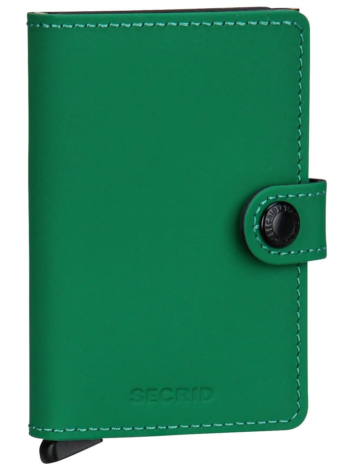Geldbörse Miniwallet Matte in Bright Green